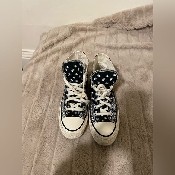 Converse Chuck Taylor All-Star 70s Hi Offspring Paisley Black - Picture 9 of 16